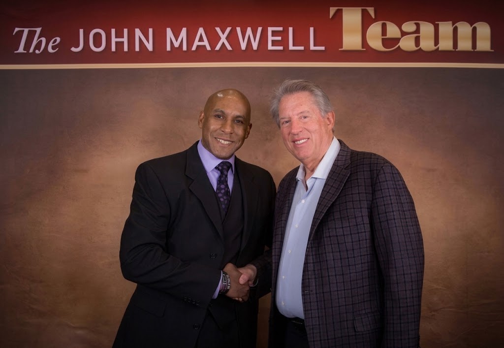 Dr. Dexter King with John Maxwell
