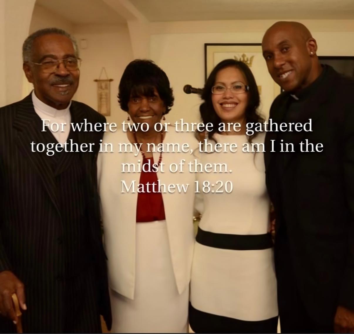 The King family together